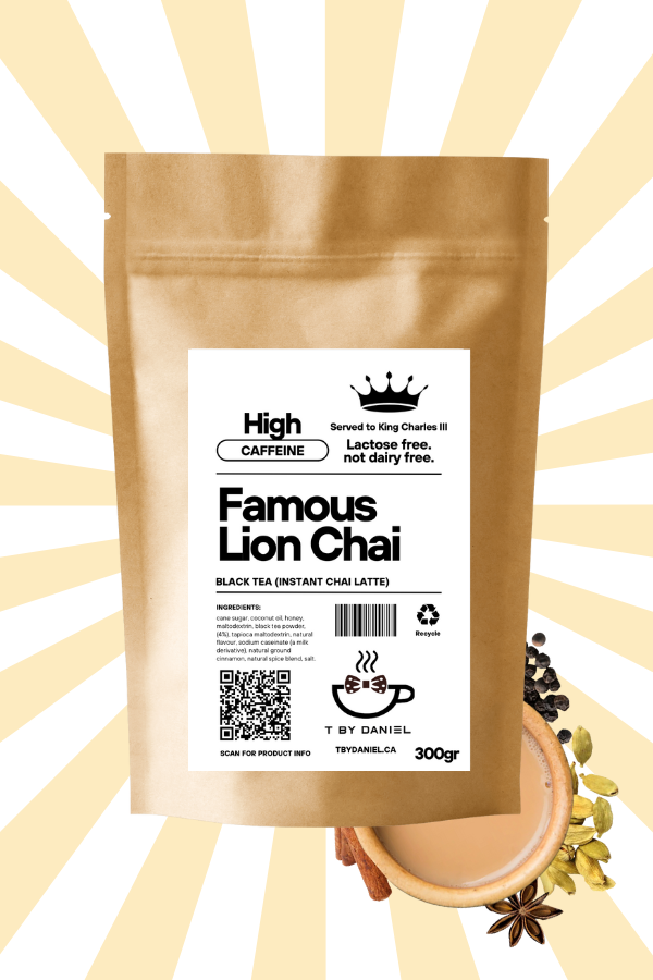 Famous Lion Chai Latte (Subscription Only) - 300gr - Daniel's Chai Bar