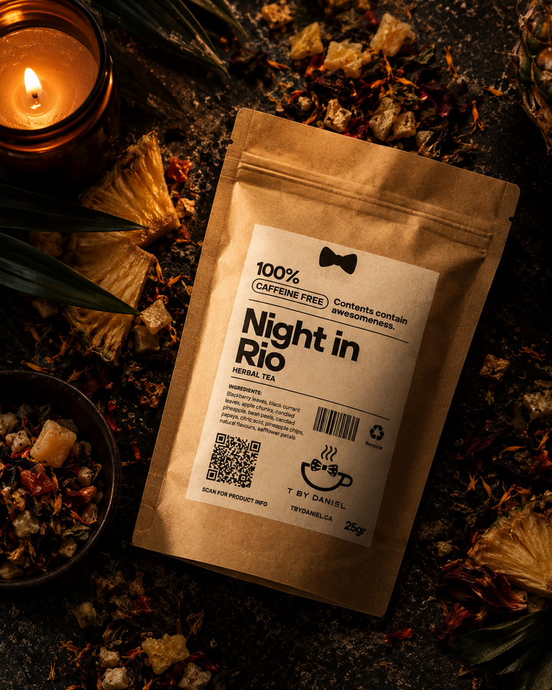 Night In Rio Tropical Herbal Tea - Escape with Every Sip | 25g - Daniel's Chai Bar